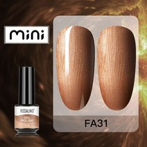 폴리쉬네일젤 Rosalind 투명 반영구 젤 폴리시 세트 UV 네일 에그 하이브리드 바니시 색상 베이스 포함 7ml, [66] FXA-FA31