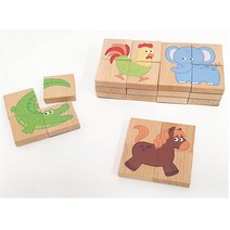 18개월 조카선물 2살 동물 장난감 키즈카페 도형모형, 1개