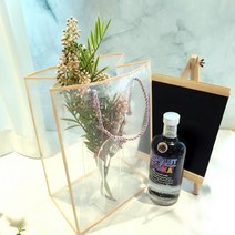 PVC 고급형 쇼핑백 반투명, 화이트