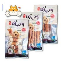미인계 프리미엄 강아지 우유 치킨 딩고껌 x 10봉, 치킨과 치즈 7p x 10봉