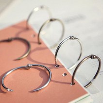 오토데코 금속 카드링 문서 연결 고리링(1개 가격입니다.), 35mm