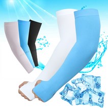 손목 손등 쿨 골프 등산 자전거 농구 볼링 스포츠 여름 남자 팔 토시 암슬리브, 검정, 1.손목형(OPP포장)