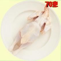 염지 삼계 닭 도매 유통 영계 생닭 -70호 100수 (650g-750g) 대량 옛날통닭용 글로벌굿통, 4각_핫염지 | 1진공..