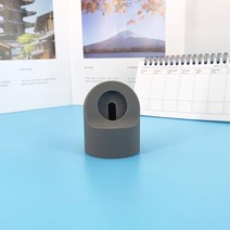 애플 워치 시리즈 4321용 충전기 스탠드 마운트 실리콘 독 홀더 44mm42mm40mm38mm 충전 케이블, 회색