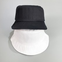 코코로맨틱 무지 벙거지 남녀공용 버킷햇 모자 4종