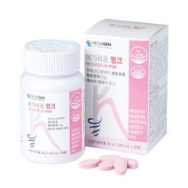 메가젠 임플란트 메가세움 핑크 비타민B1 B6 B12 C E 아연 1 000mg 30정