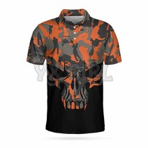 남성골프티셔츠 남성골프웨어 남자골프웨어 골프티 냉감티셔츠 골프복 골프의류 골프티셔츠 2022 여름 셔츠 여성 남성용 오렌지 위장 세트 해골 3d 인쇄 반팔 탑스 camisas