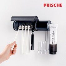 프리쉐 UVC 복합 살균 스테인리스 무선 칫솔살균기 TS9000