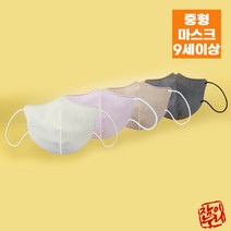 참이누리 오케이 루나마스크 30매 중형 마스크 새부리형 V라인버전 초등학생마스크, 베이지 30매