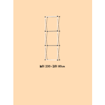 대형 포토존 미니트러스 거치대 프레임 접이식 쉬운설치, 3X1프레임 230X80cm
