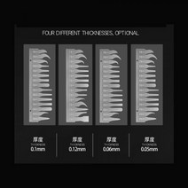 고급 CPU IC Nand 접착제 리무버 나이프 얇은 날 메인보드 BGA 칩 청소 스크래핑, 0.12MM