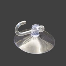 흡착고무 고리형 50mm 대형 빨판 큰 투명 압착큐방 6p 세트, 6개