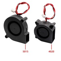 배기팬 환기팬 송풍기 부품 5015/4010/4020/3010 냉각 터보 팬 12v/24v 3D 프린터 부품 2Pin Voor 압출기, 14 24V  8010
