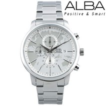 [ALBA] 세이코 알바 글로버 트로터 크로노그라프 남성 손목시계 AM3085X1