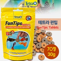 테트라 펀팁 75정(30g) (유리부착사료) [P], 1개