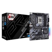 애즈락 B660 Pro RS D4 메인보드 (LGA1700 DDR4 ATX) 디앤디컴, 선택하세요