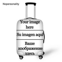 Nopersonality 사랑스러운 고양이 인쇄 수하물 보호 커버 보호 여행 가방 커버 1832 인치 트롤리 케이스 먼지 커버