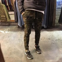 어썸블랑 한겨울철 두꺼운기모 조커팬츠 카모조거바지 6COLOR