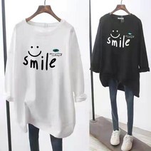 여성 긴팔 티셔츠 빅사이즈 기본 면티 2개