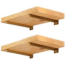 튼튼한 플로팅 선반 브래킷 20.3cm(8인치) 블라인드 산업용 금속 선반 브래킷 벽걸이 숨겨진 철 숨겨진 하드웨어 브레이스 DIY 또는 맞춤형 벽 선반용 (4팩 - 블랙), Gold_8 Inch