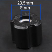 모어 액세서리 브러시 커터 알루미늄 튜브 오일 베어링 측면 장착 가솔린 제초기 파이프 정원 전동 공구, 02 23.5