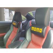 momo 레이싱 핸들 쿠션, (02)목쿠션, 1개