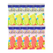 크린랲 파스텔 고무장갑 소 소(S), 오렌지, 10개