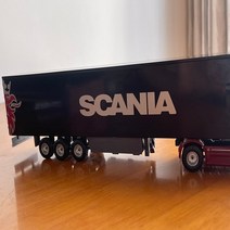 자전거트레일러 34CM 1:50 스케일 스카니아 무거운 트랙터 컨테이너 차량 트레일러 트럭 모델 금속 다이 캐, 02 only trailer nobox B