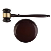 변호사 판사 수제 나무 경매 망치 장식 Gavel Court Hammer Black, 01 Hard wood