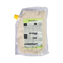 바로푸드 화이트갈릭소스 1kg, 1개