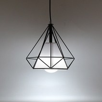 다이아 1등 펜던트 블랙 로즈골드 카페 식탁 매장 주방 포인트조명