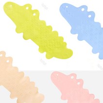 욕실 욕조 미끄럼방지매트 발매트 악어 논슬립매트, 악어욕실매트(그린)