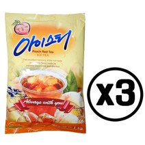 대호 복숭아홍차 1kg X 3개 자판기믹스 아이스티