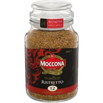 Moccona 모코나 리스트레또 인스턴트 커피 원두커피 블랙커피 200g 2팩