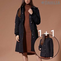 [다일리아] 비셀 트렌디 후드 야상점퍼