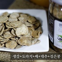 리얼 편강 진저빈 250g 봉동 생강 절편 칩 과자 스낵 [SN:730866#511]+na, 록담컴퍼니 JN0285A_리얼편강200g