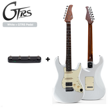 일렉기타 Mooer GTRS 지능형 S800 시리즈 내장 이펙트 프로세서, 빈티지 화이트