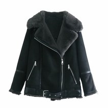 여성 무스탕자켓 겨울 스웨이드 퍼자켓 2종 leather coat 비보뉴 G017V670