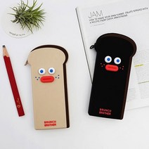 생활모음 실리콘 펜케이스 토스트