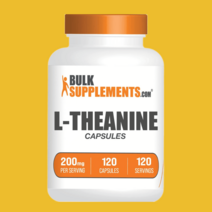 [아마존] L-테아닌 엘테아닌 120캡슐 4개월분, 120 카운트(1팩)