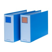 대흥 바인더 P104 파이프2공A5 4cm 청색 홀간격7cm-갑(10개입)