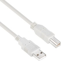 USB 프린터 케이블 AB 삼성 캐논 HP 컴퓨터 노트북 복합기 스캐너 연결선 0.15m~10m, 3m