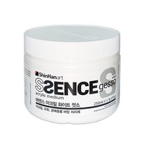 신한 에쎈스 아크릴 화이트 젯소 250ml 밑바탕 재료, 단품