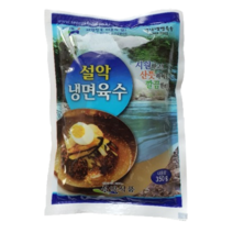 설악 냉면육수 350g x 30봉 1박스, 1개