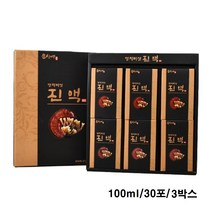 유기농 영지버섯진액 영지버섯 즙 농축액 엑기스 건강즙 파우치, 3박스