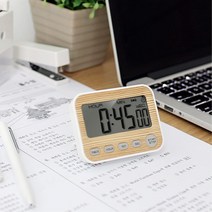 시간배분훈련 수험생 타이머 제한시간 타임워치 무소음 운동 초시계 스포츠 공시생, 월넛