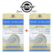 솔가 Solgar 프로비 유산균 락토바실러스 플란타럼 LP299v 200억 CFU 30 베지캡슐 2팩