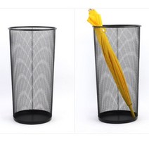 원형 매쉬 망 우산 꽂이 매장용 대용량 우산통 사무실 현관 유치원 학교 학원 거치대 보관대 꼬지