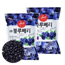 손씨푸드 1+1 프리미엄 냉동 블루베리 1kg x 2, 1set