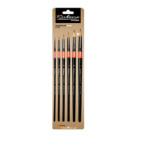 루벤스 720R 수채화 환 붓 6 pcs, 10세트